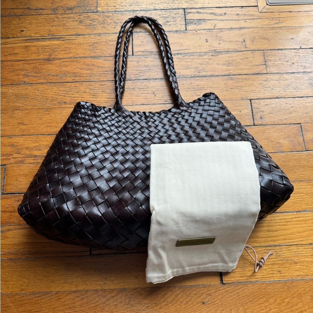 Dragon Diffusion Dark Brown Santa Croce Big Bag